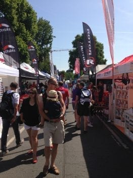 Die Expo war gut besucht beim Ironman Frankfurt 2014