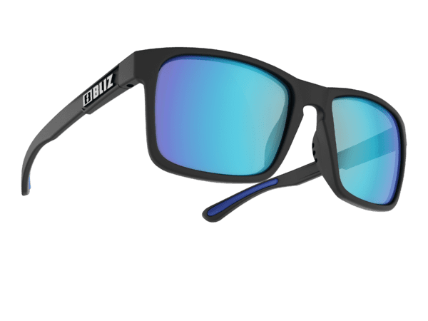BLIZ LUNA matt black/smoke with blue multi (Filt.Cat.3) 1