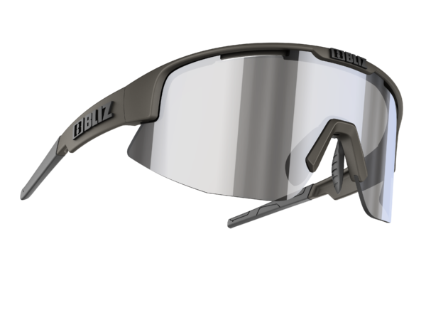 BLIZ MATRIX Sportbrille Camo green / smoke with silver mirror (Filt.Cat.3)