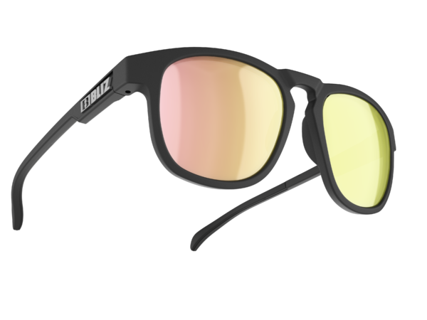 BLIZ ACE matt black/smoke with pink multi (Filt.Cat.3) 1